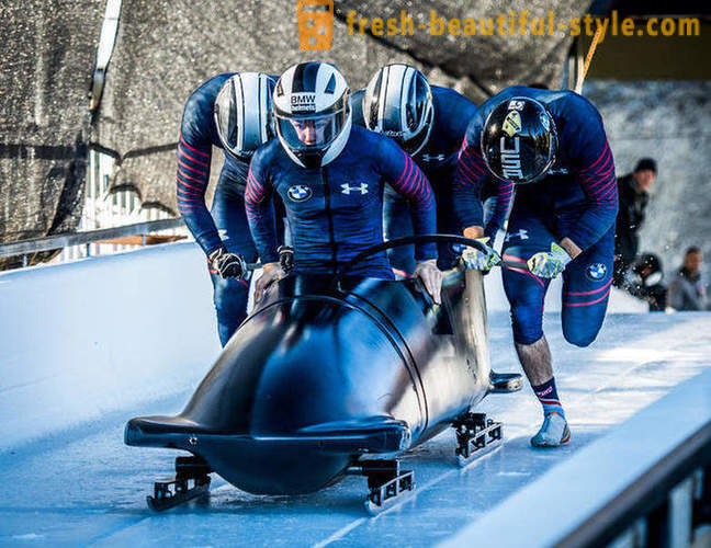 Sport bobsleigh kasaysayan at hitsura ng mga pangunahing tampok