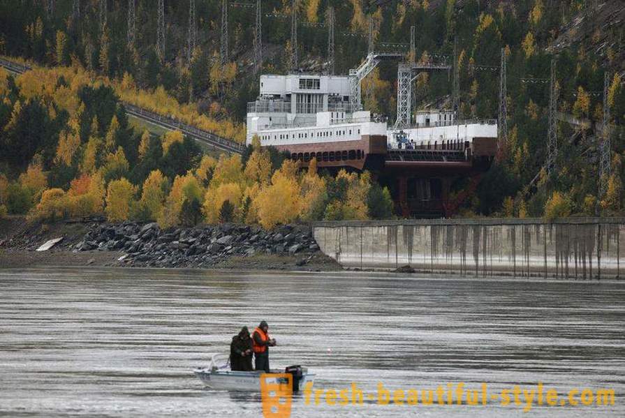 Krasnoyarsk reservoir - protektado lugar ng Siberia