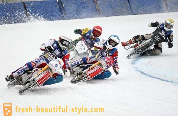 Ice spidway: what is this sport? History, motorsiklo championship