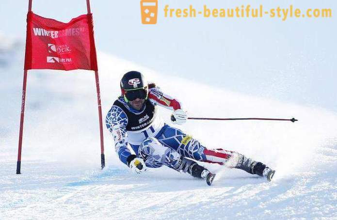 Slalom - ay isang extreme sport sa gilid ng posible.