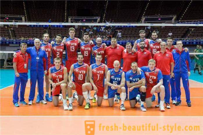Russian volleyball team: komposisyon, mga tala at mga nakamit