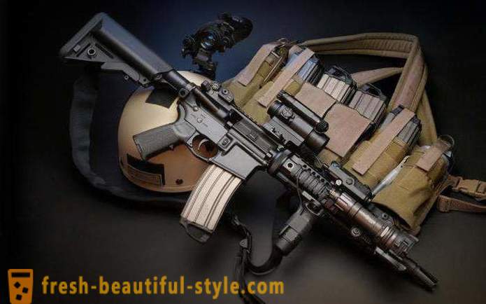 Amerikano assault rifle rifle M4 detalye, sa kasaysayan ng paglikha
