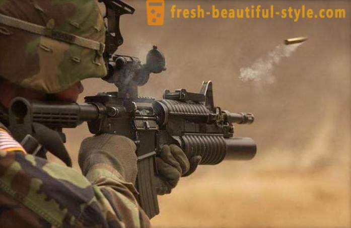 Amerikano assault rifle rifle M4 detalye, sa kasaysayan ng paglikha