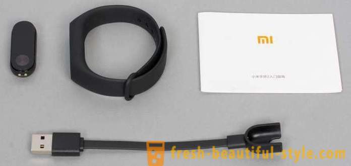 Fitness Bracelet Xiaomi Mi Band: paglalarawan, mga tagubilin, mga review