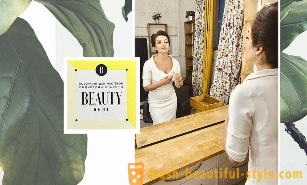 Beauty Rent: coworking para sa mga Masters ng beauty industry