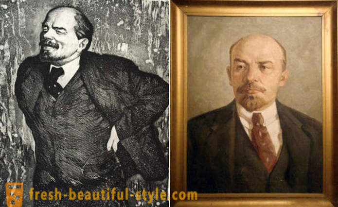 Vladimir Lenin: katotohanan at myths, tsismis ng kung saan ang imahe ng Lenin