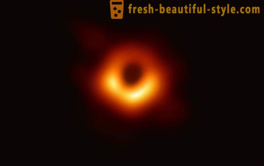 Ito ay nagpakita ang unang imahe ng napakalaking black hole