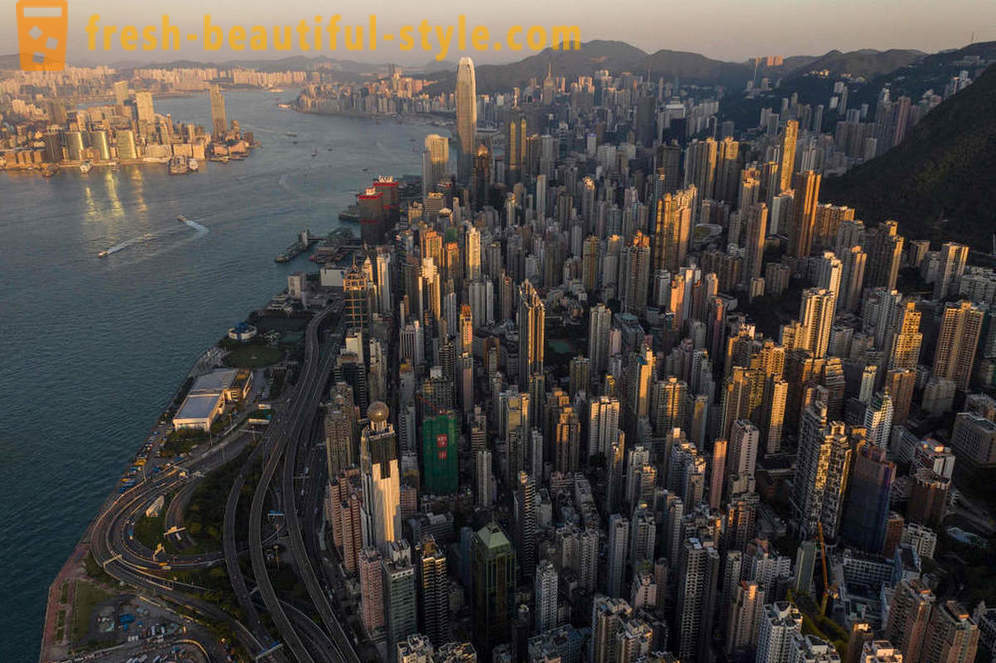 Hong Kong high-rise sa mga larawan