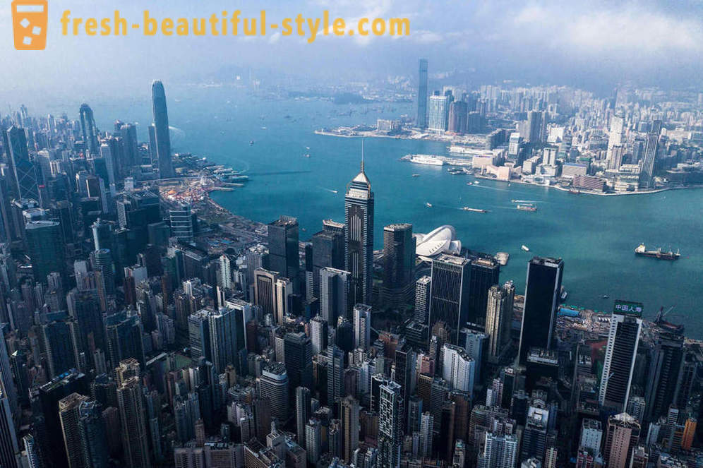 Hong Kong high-rise sa mga larawan