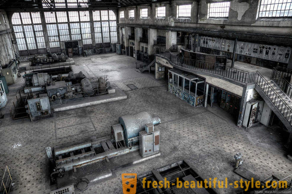 Pasadahan ang inabandunang pabrika sa Belgium