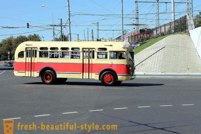 ZIC-155: legend kabilang Soviet bus