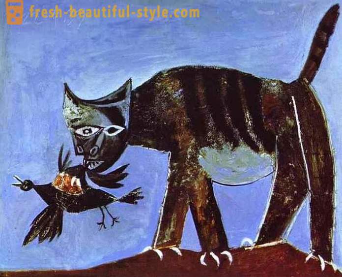 Top 6 pinakamahal na painting na may cats