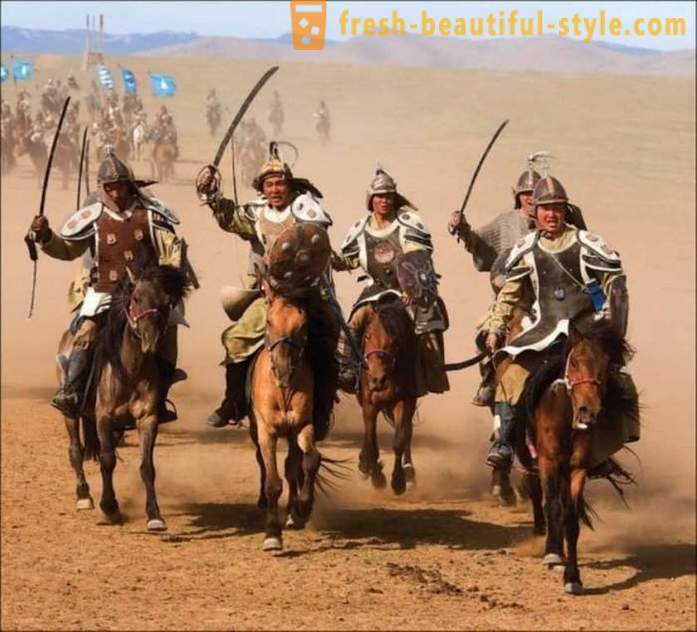 Bilang modernong Mongols nakatira