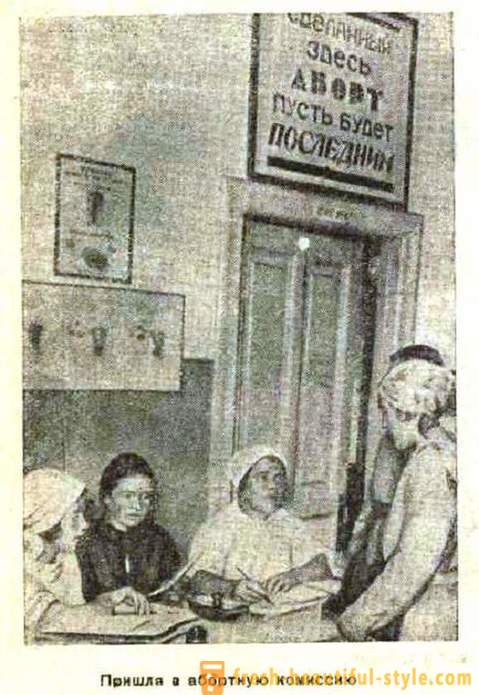 Abortnye Commission, na kumikilos sa USSR