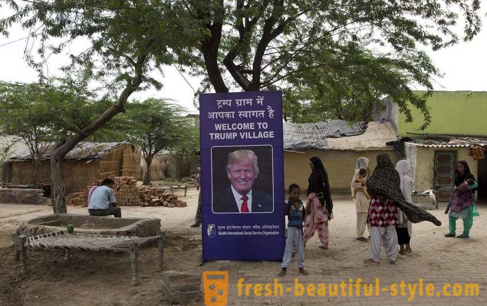 Village ay pinangalanang matapos Trump kapalit ng toilet