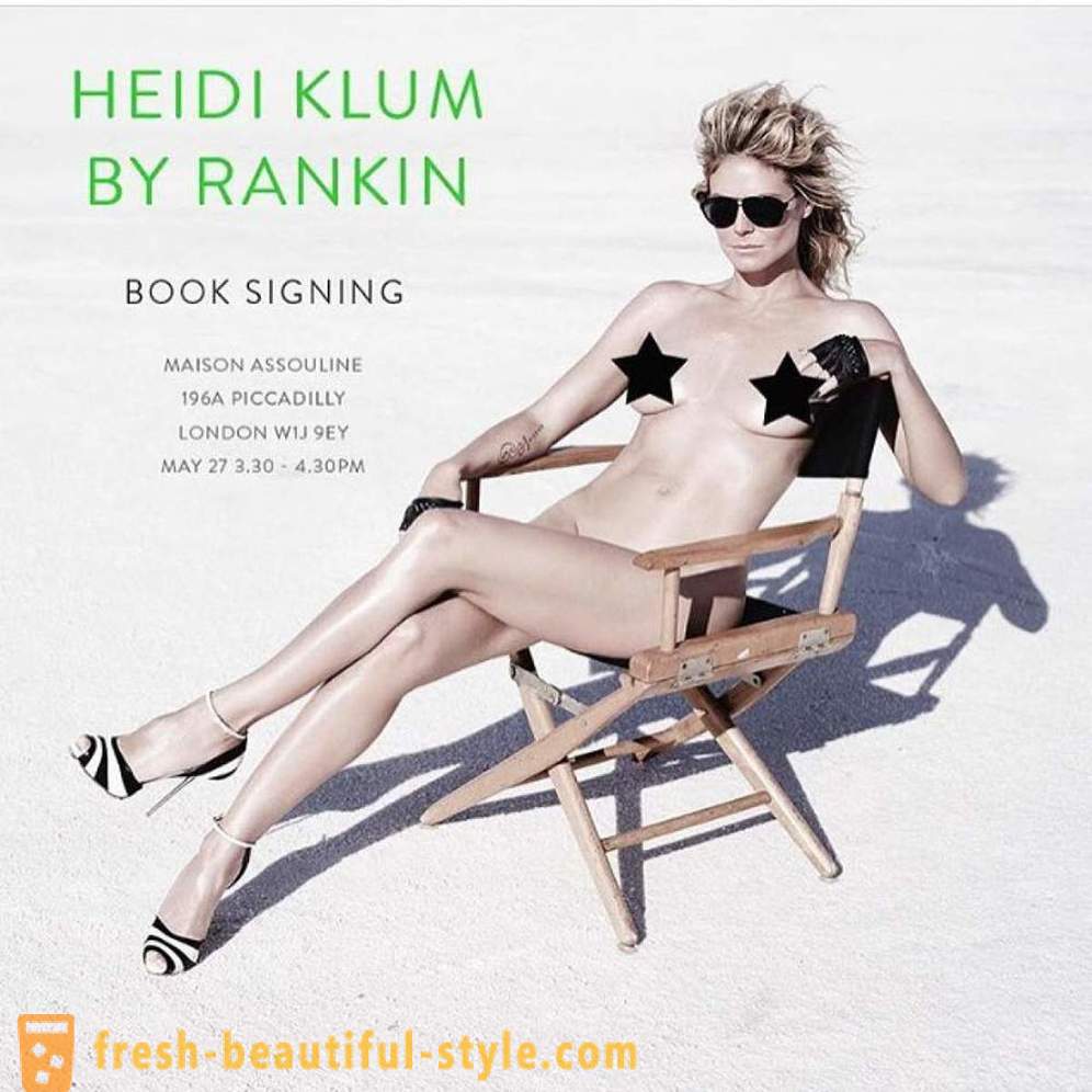 Heidi Klum Nakuha down para sa isang candid photoshoot
