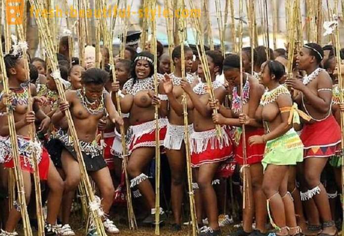 Ang parada ng mga dalaga sa Swaziland sa 2017