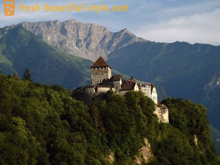 Kamangha-manghang at hindi pangkaraniwang mga magagandang tanawin sa Liechtenstein