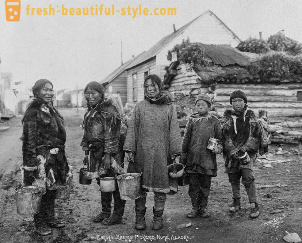 Alaskan Eskimos na hindi mabibili ng salapi makasaysayang mga litrato 1903 - 1930 taon