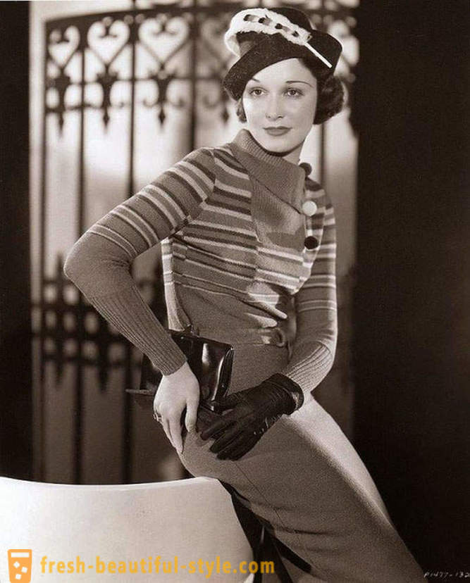 Hollywood artista ng 1930, kaakit-akit para sa kanyang kagandahan at ngayon