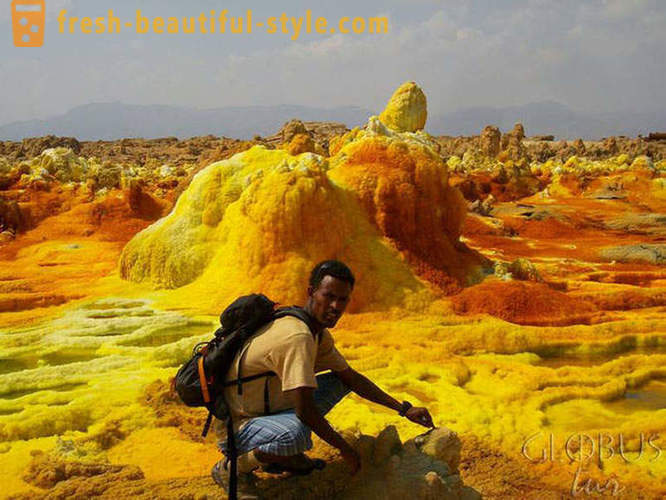 Dallol bulkan sa Ethiopia