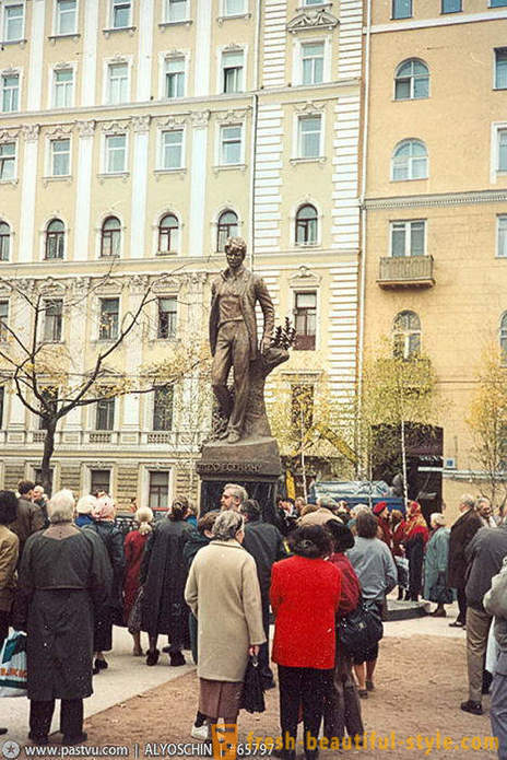 Maglakad sa Moscow noong 1995