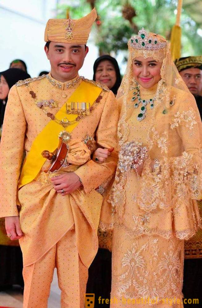 Luxury kasal ng hinaharap Sultan ng Brunei