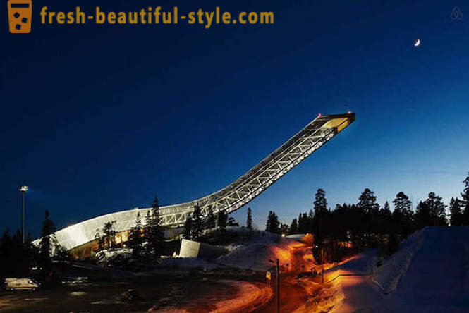 Kamangha-manghang penthouse sa ski jump