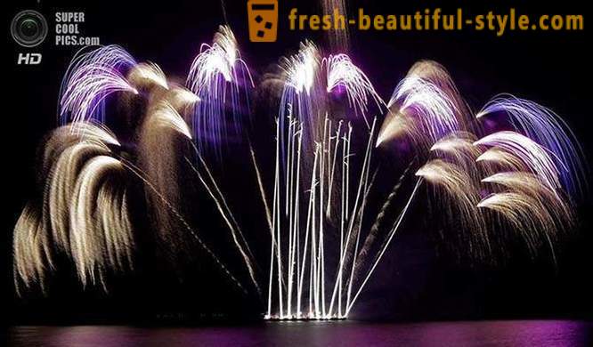 Anim na linggo ng engrande fireworks