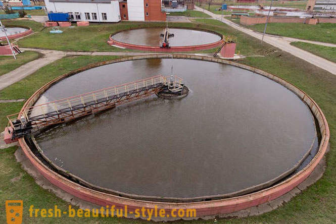 Bilang ang purified wastewater sa Moscow