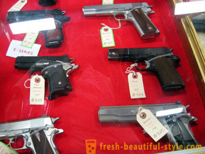 Exhibition at pagbebenta ng mga armas sa US