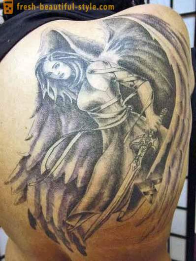 Tattoo Guardian Angels: mga larawan, ang halaga