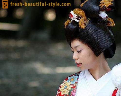 Hapon hairstyles para sa mga batang babae. Traditional Japanese hairstyle