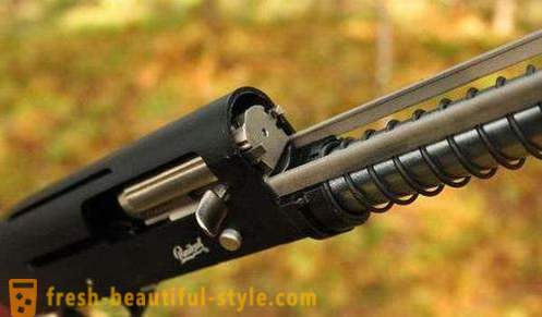 Semi-awtomatikong pangangaso rifle MP-155: Nagtatampok ang mga review
