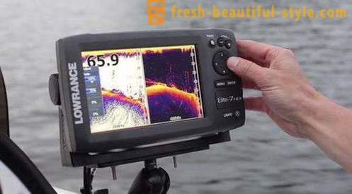 Lowrance Fish finder, pagsusuri modelo review. Lowrance paniktik-submarino sensor