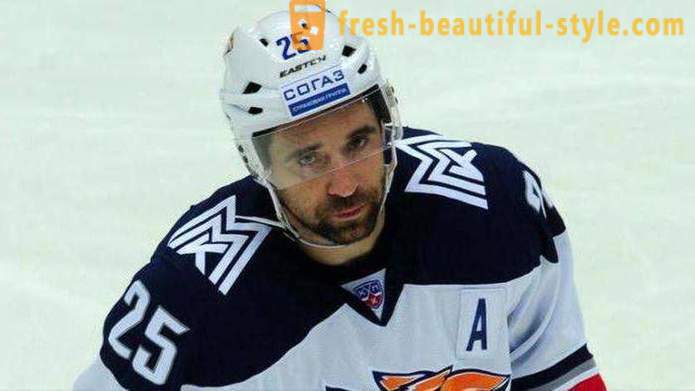 Danis Zaripov - matagumpay na Russian hockey player