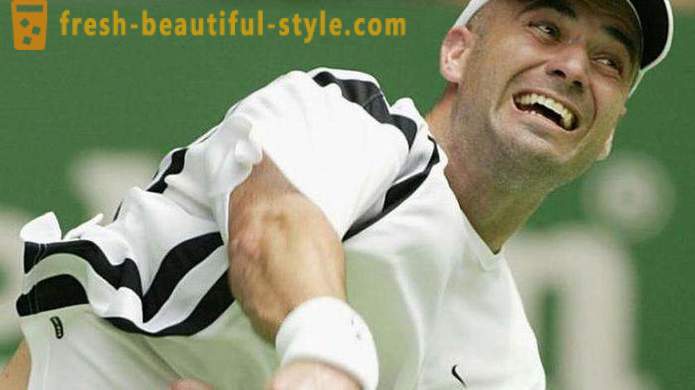 Tennis player Andre Agassi: talambuhay, personal na buhay, sports karera