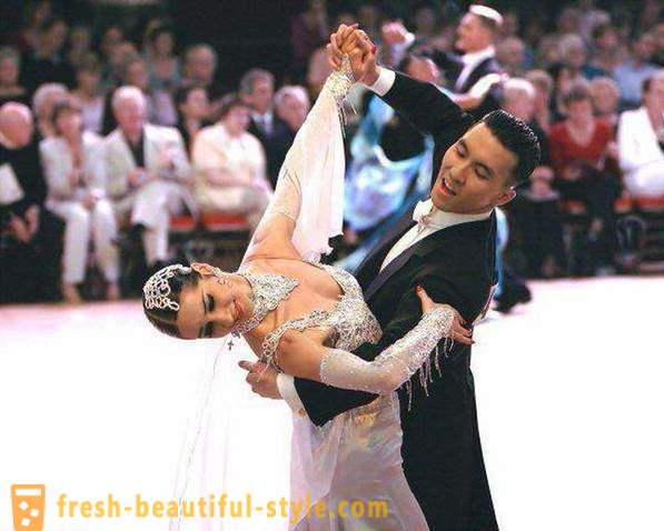 Hairstyle para sa ballroom dancing: Master Class na may larawan