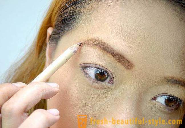 Paano upang gumuhit ng eyebrows? kilay makeup