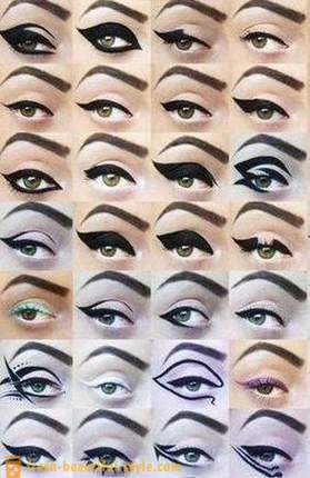 Make-up at mata hugis. Kapaki-pakinabang na mga tip mula sa makeup artists