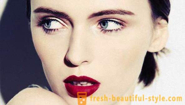 Matte lipstick: ang mga lihim ng mga naka-istilong make-up labi